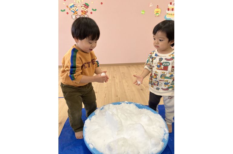 冬　雪遊び