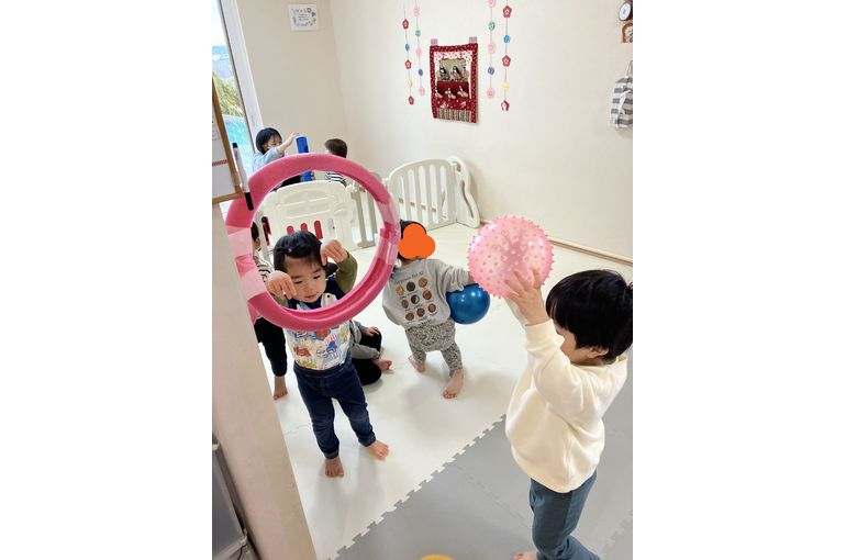 ボール,かわいい,札幌市,保育園,認可保育園,企業主導型保育園,函館市,江別市