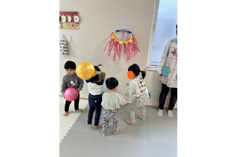 ボール,かわいい,札幌市,保育園,認可保育園,企業主導型保育園,函館市,江別市
