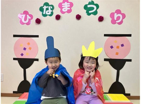 函館,保育園,ひな祭り