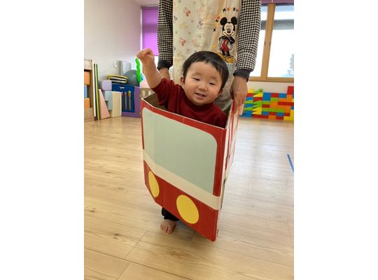 元江別　保育園　遊び