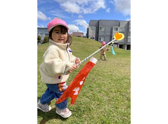 認定こども園,保育園,認可保育園,企業主導型保育園,保育所,函館市,江別市,札幌市, こいのぼり,鯉のぼり